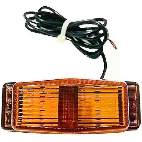 Feu de position LED avant pour calandre, compatible avec camions Scania, Volvo, MAN et Benz, double feu clignotant avant A-JXLGV (1/5)