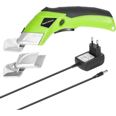 Cortadora eléctrica portátil de telas con motor de escobillas, máquina de corte portátil para telas, esponjas, cuero, virutas de aluminio y alfombras. (1/5)