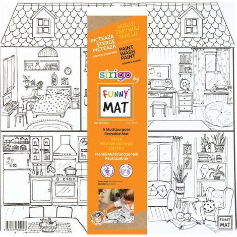 Strigo Funny Matt White. Sweet Home 40x40cm
