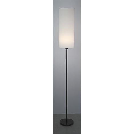 Lámpara de pie (salon) vintage e27 60 w color negro ø20 x 155 cm (1/4)