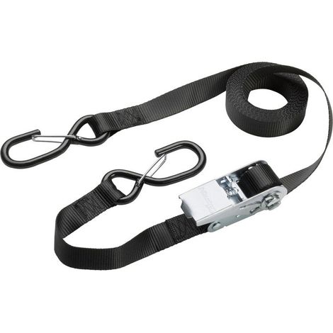 Master Lock cinta de amarre negra 5m 25mm 400kg