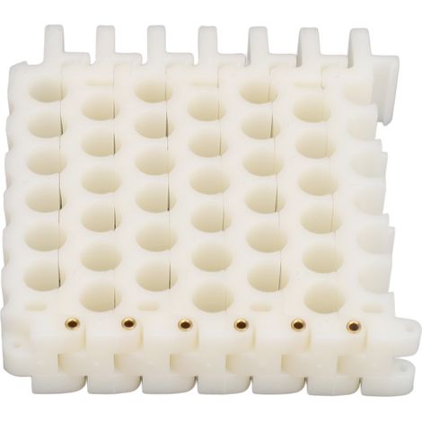 Organisateur de Câbles [Marque] 6x6 Trous Peigne de Rangement ABS Cuivre 9mm pour CAT5 CAT6 CAT7 Compact et Durable (1/5)