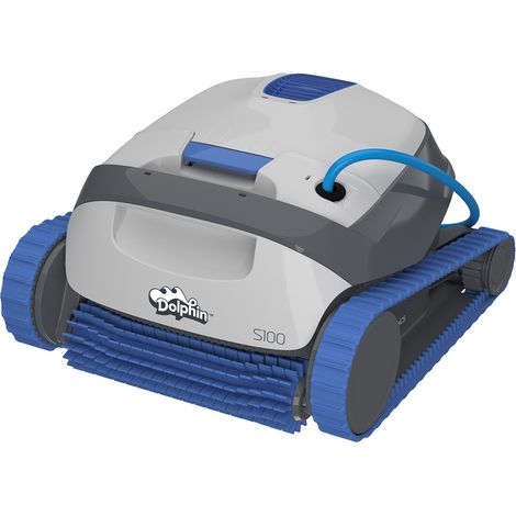 Maytronics Dolphin – Robot de piscine électrique autonome pour fond et parois – Nettoyage jusqu'à 10 m – Filtration fine – Brosse active – S100