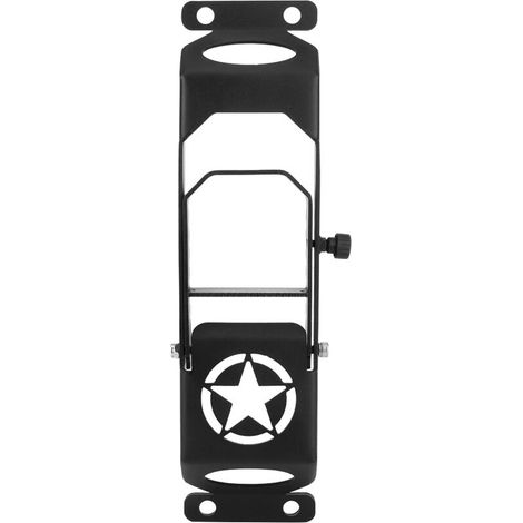 Universelle schwarze Dachtrittleiter als Zubehör, passend für Jeep Wrangler JL (1/5)