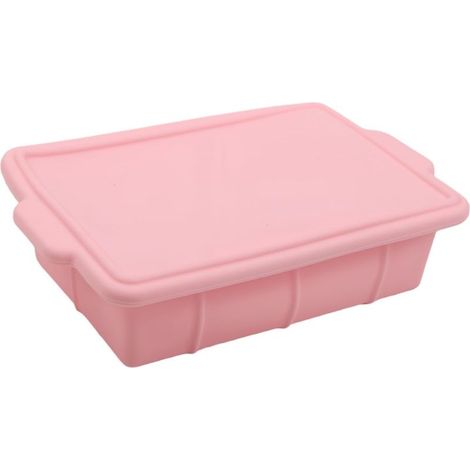 à glaçons en silicone BPA avec couvercle, étanche, empilable, pour (1/5)