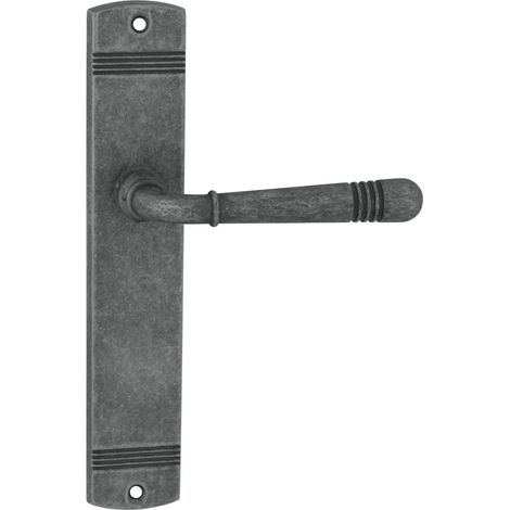 Domino Türgriff LOFT M95 Blind Drückergarnitur für Zimmertüren Langschild-Garnitur Türdrücker-Set Türbeschläge (1/5)