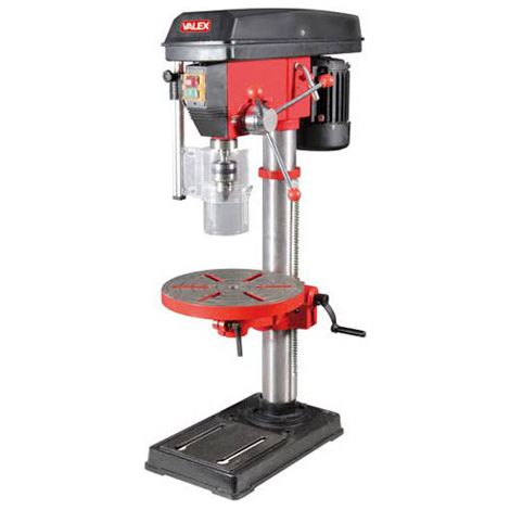 Valex Trapano a Colonna TR16B Rosso 450W 16 Velocità 290mm Diametro (1/3)