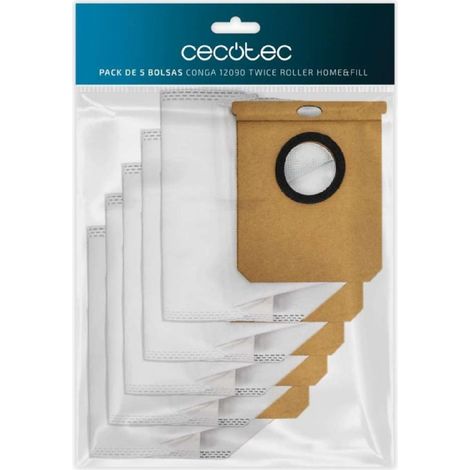 Cecotec Conga 12090 náhradné vrecká pre Conga Home, 5 ks, balenie: retail sáčok