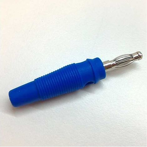Adattatore di sicurezza 4mm Blu
