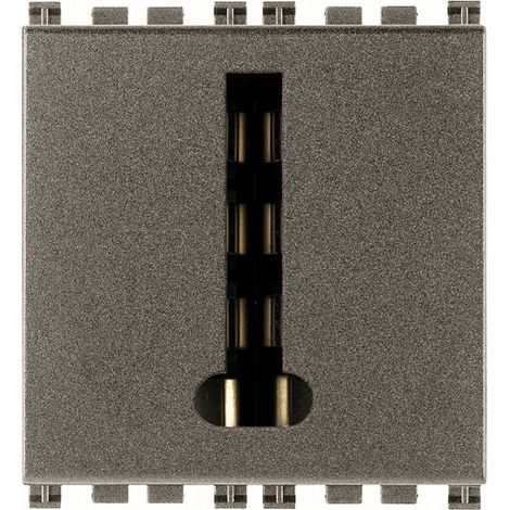 VIMAR - 19327.M 8P Prise téléphonique métallique française
