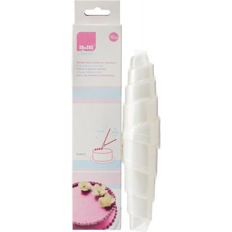 MANGA DESECHABLE EN ROLLO 10 UDS. 55 CM - IBILI