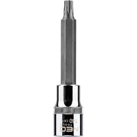 Punta Torx su bussola da 1/2", T40 x 100 mm