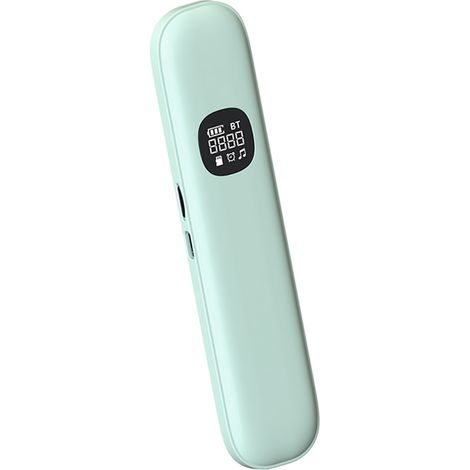 Enceinte Bluetooth à placer sous l'oreiller pour dormir, avec écran LED, portable, à conduction osseuse, basses stéréo et batterie de 400 mAh, idéale pour les voyages, la maison et la nuit. (1/5)
