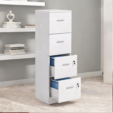 Meuble de rangement de bureau en truciolare 42 x 40 x 130,8 cm (1/5)