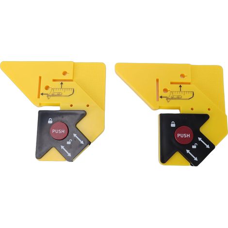 Outil auxiliaire de coupe en biseau pour moulures décoratives, portable et pratique (lot de 2) (1/5)