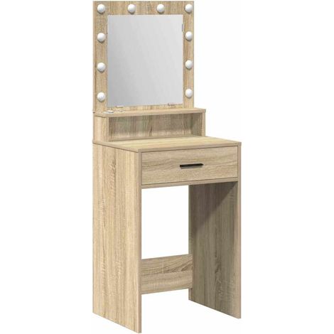 Maison Exclusive - Mesa Tocador Roble Sonoma 50 x 41 x 135 cm Mad