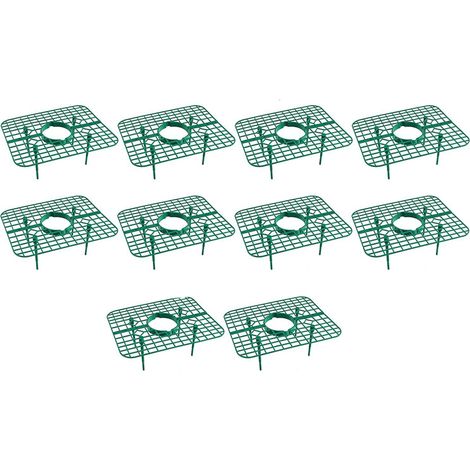 Set mit 10 Stützen für Erdbeerpflanzen, Regale und Gartenzubehör. (1/5)