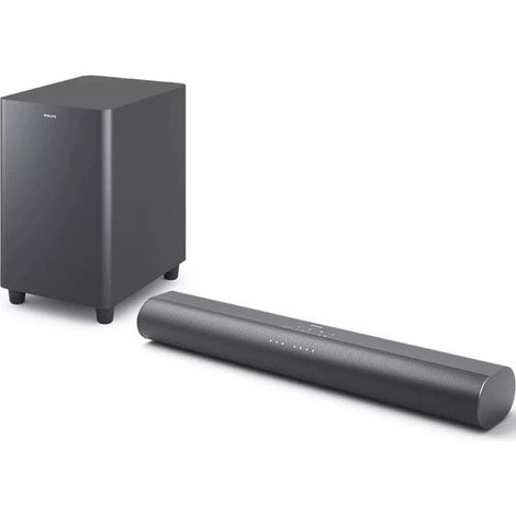 Barre de son Philips TAB6100 Dolby Atmos 2.1 Noir avec caisson de basse sans fil