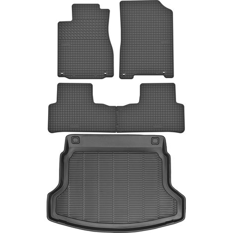 Set di tappetini in gomma per auto e tappetino per bagagliaio per Honda CR-V IV SUV dal 2012 al 2018 (1/5)