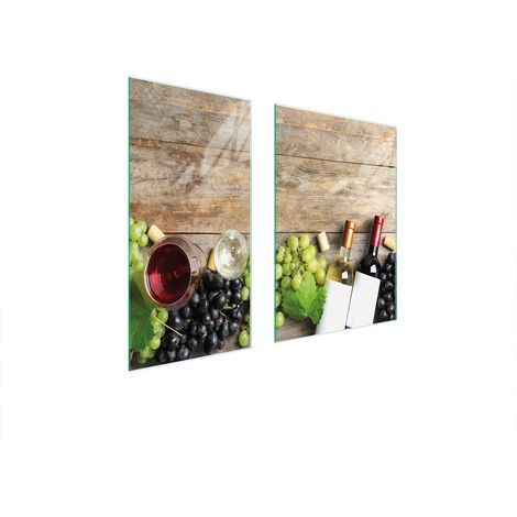 PLACA PROTECTORA DE VIDRIO 75x52 MADERA (1/5)