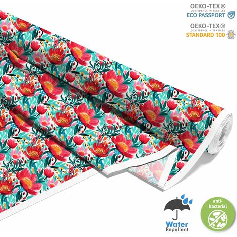 TESSUTI DECORATIVI PER ESTERNI OXFORD - Fiori - DX2596 (1/5)