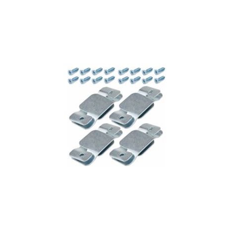 Connettore universale per divano in acciaio inox ZVD, 8 pezzi, connettore grande per divano, connettore per mobili, staffe di bloccaggio per divano - Crezuo (1/4)