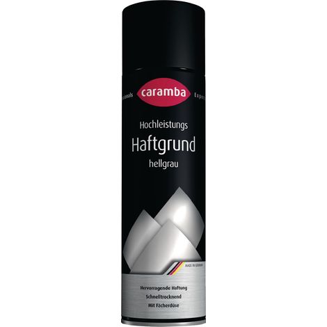 Apprêt adhésif de haute qualité gris clair bombe aérosol 500 ml CARAMBA (Par 6)