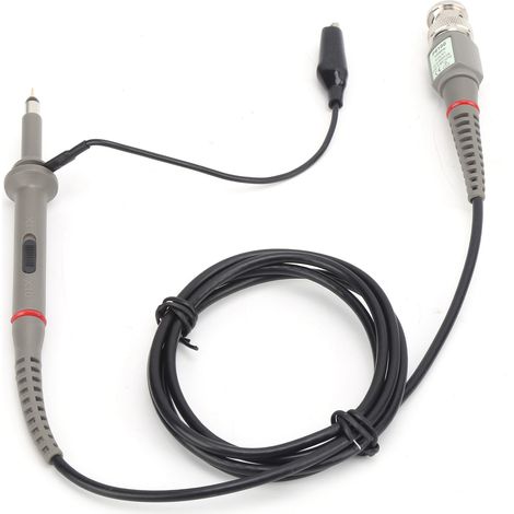 P6100 Sonde de Test pour Oscilloscope 1X/10X 6MHz‑100MHz Accessoire Numérique pour Oscilloscope (1/5)