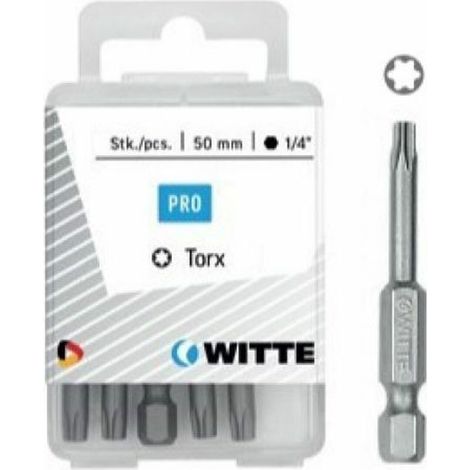 Set di punte WITTE Torx TX 20 5 Unità (1/2)