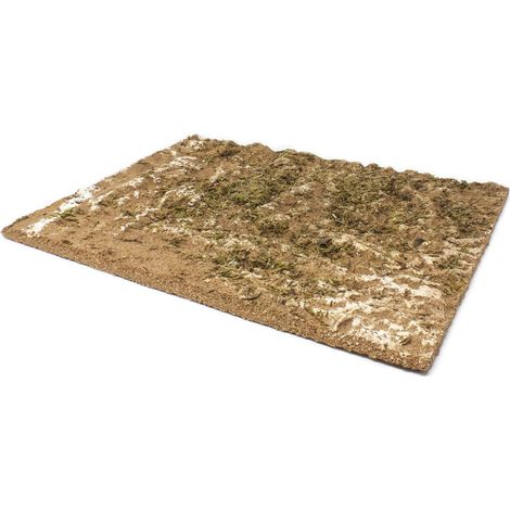 Pannello in Sughero Corteccia Naturale per Presepe 33x25 cm - 11569 (1/4)