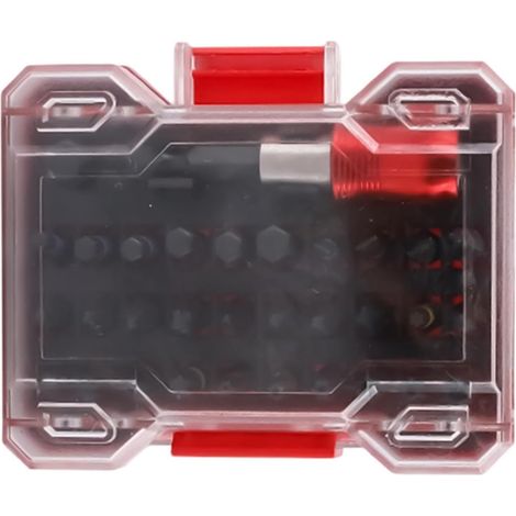 Jeu de tournevis plats, outil de réparation multifonctionnel Coffret de 32 tournevis S2 à six pans creux pour meubles, appareils électroménagers, ordinateurs portables, téléphones, voitures, travail (1/5)