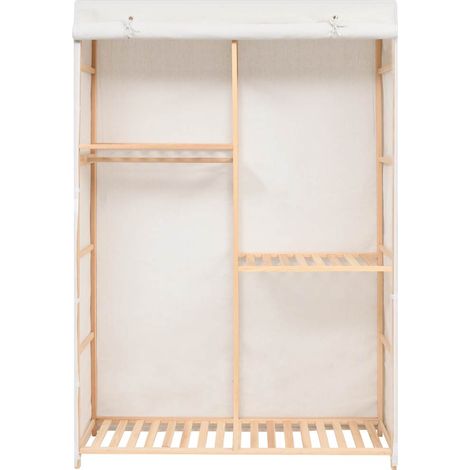 Maison Exclusive - Kleiderschrank mit 3 Ebenen 110 x 40 x 170 cm