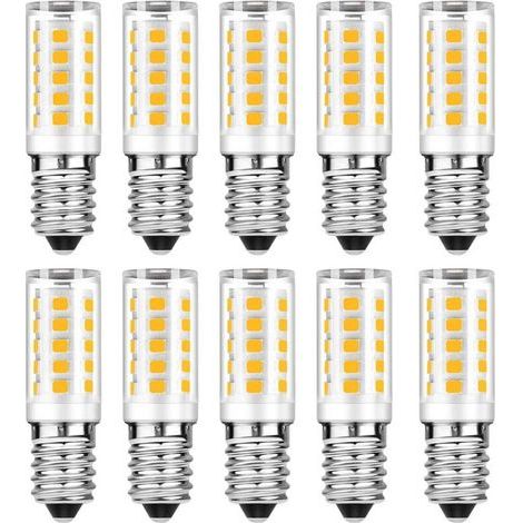 Lot de 10 Ampoules LED E14 Blanc Froid 6000 K 5 W Équivalent 50 W 500 Lm Non Dimmable pour Lustre et Applique (1/4)