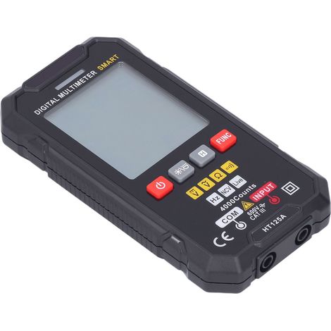 Multimètre Numérique HT125A - Testeur de Tension AC/DC pour Électriciens et Bricolage (1/5)