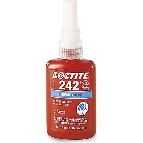 Frein filet moyen 242 flacon 50 ml- 142504 - Loctite (1/2)
