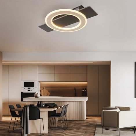 Deckenleuchte Designlampe LED Wohnzimmerlampe Schlafzimmerleuchte L 44 cm