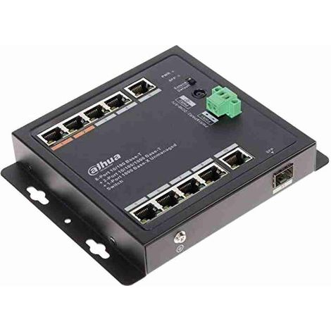 PFS3111-8ET-96-F - Switch L2 unmanaged 11 porte (8 PoE 96 W)