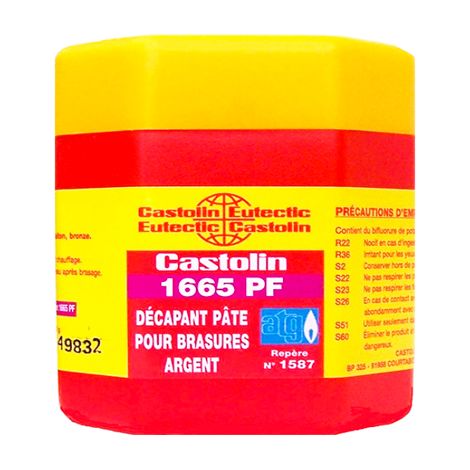 Décapant pate 1665PF pot de 200Gr Castolin