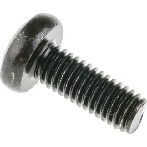 Vis à métaux RS PRO M6 à tête Cylindrique Pozidriv en Acier, 16mm ( Prix pour Sachet de 100 ) (1/3)