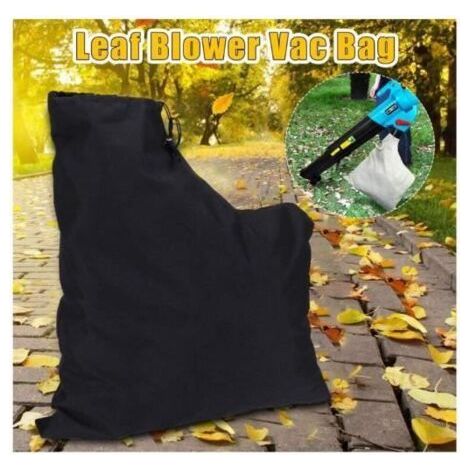 Laubsaugerbeutel für Laubbläser, Bodenauswurfbeutel mit Reißverschluss, vakuumversiegeltes Polyester. (1/5)