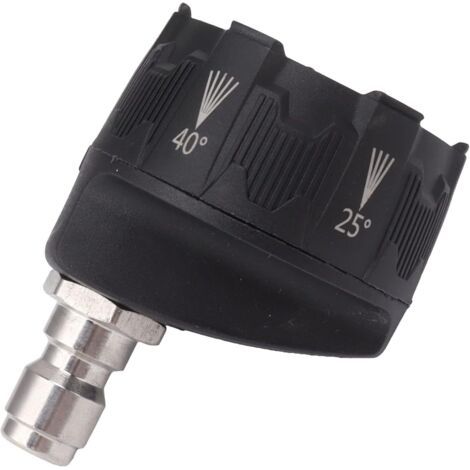 1 / 4 rapide plug multifonction six - en - un buse haute pression, secteur droit réglable Cleaner head (1/5)