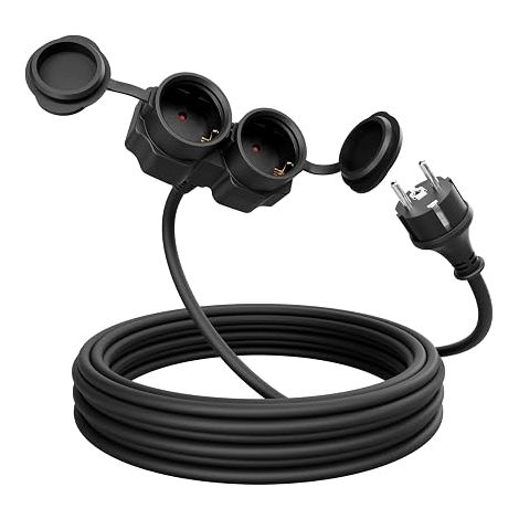 Electric Extension Cable 5 m Sockets (1/5)