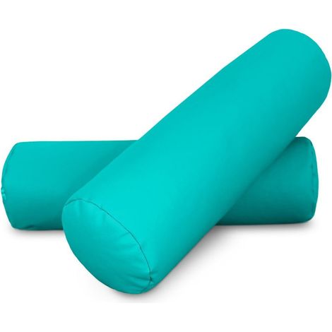 Coussin cylindrique 50x15 Turquoise PACK 2 UNITÉS 50x15 Turquoise