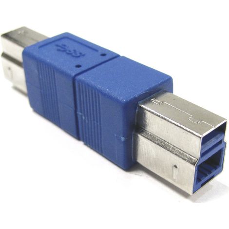 BeMatik - Adaptateur USB 3.0 (B mâle à mâle B) (1/2)