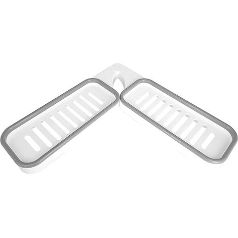 Multifunktionales Duschregal, faltbares Duschregal ohne Bohren, Duschablage