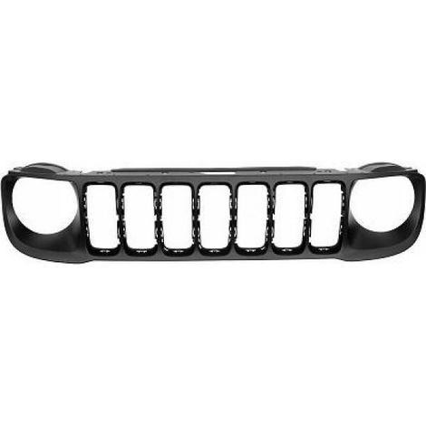 Grille de calandre avant noire mate LONGITUDE/ SPORT/ALTITUDE Jeep Renegade phase 2 depuis 2018