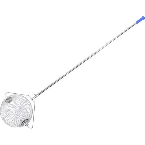 Collecteur de noix en acier inoxydable, collecteur de glands, rouleau supérieur, petite Cage de ramassage de noix de pécan, noix, Fruits, balles de Tennis S (1/5)