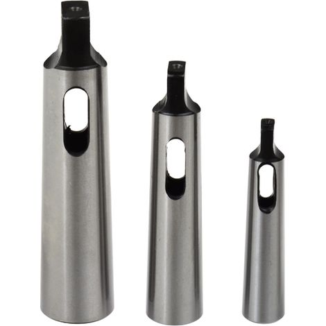 SET 3pz CONI BUSSOLE DI RIDUZIONE CONO MORSE MT 4-3, 3-2, 2-1 GEKO G00571