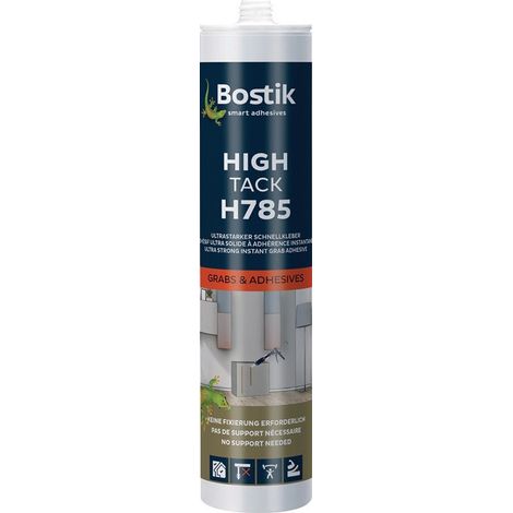 Adhesivo híbrido 1K High Tack H785 blanco cartucho de 450g BOSTIK