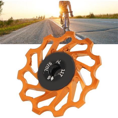 Galet de Guidage Arrière en Métal Céramique 11T pour Dérailleur VTT - Accessoire Vélo (1/5)